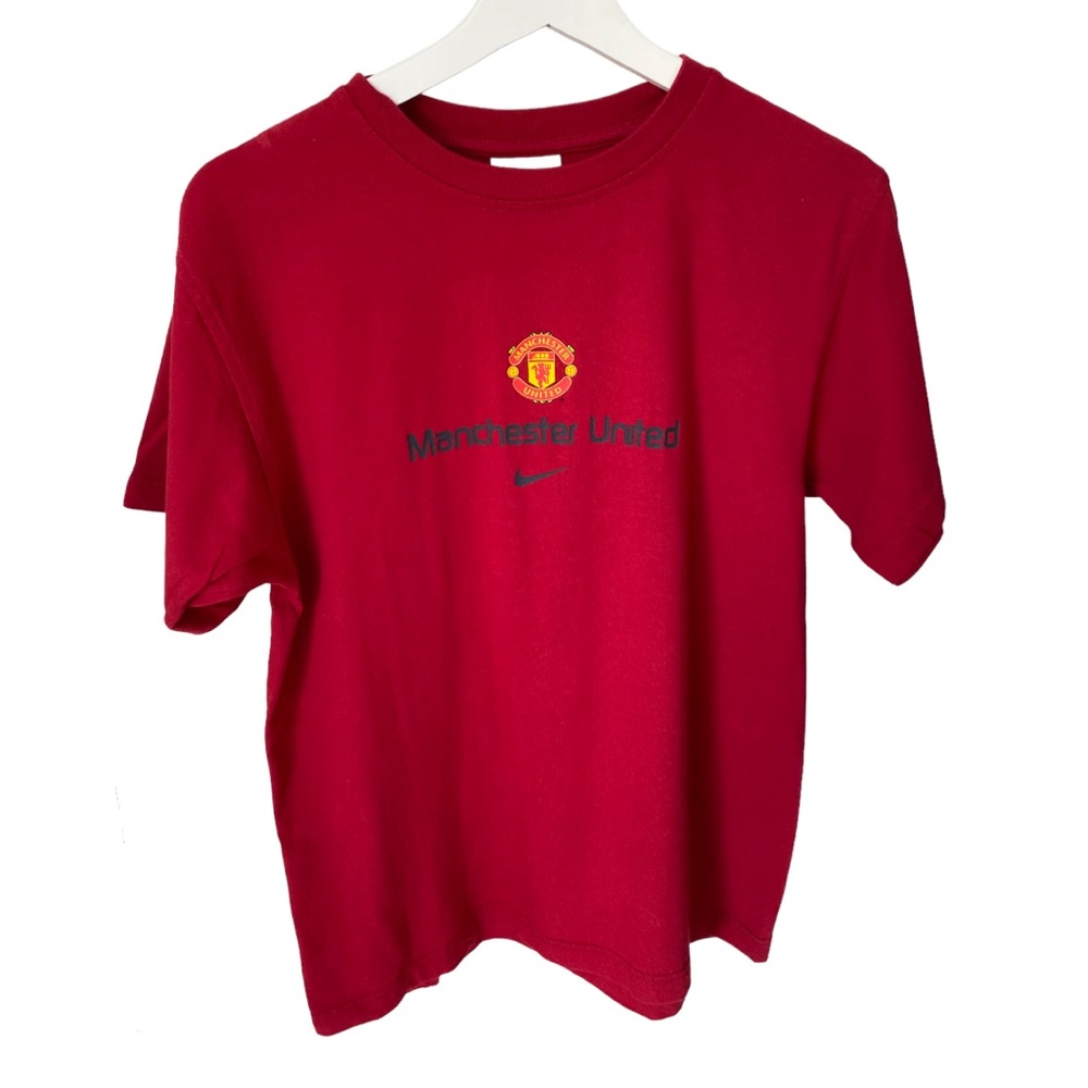 Nike Manchester United fans cotton tee. Size Youth XL.